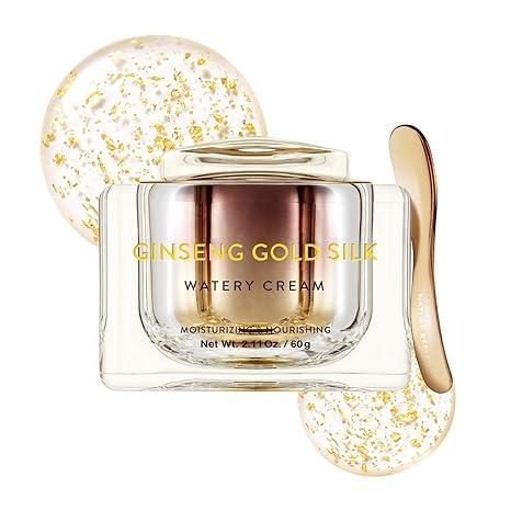 NATURE REPUBLIC Ginseng Gold Silk Watery Cream 60g Moisturizers Skincare Comfort Skin Repair