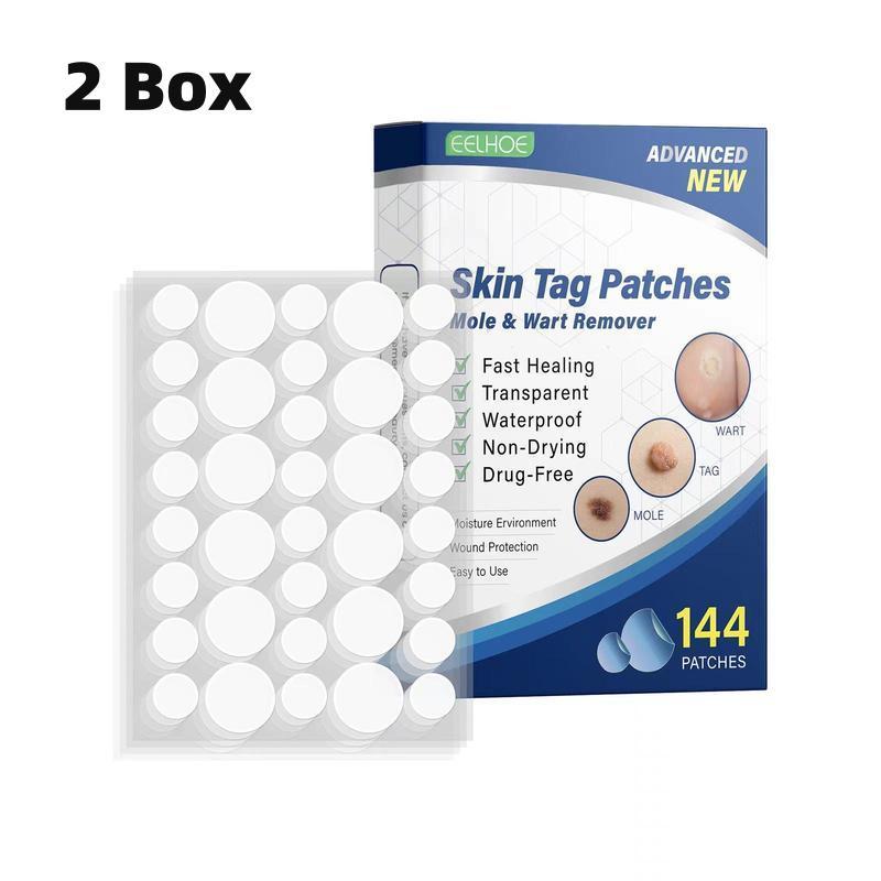 Skin Tag Cover Patches, 2 Boxes Acne Pimple Patch for Covering Zits and Blemishes, Mole & Wart Remover, Skin Care Product, Christmas Gift