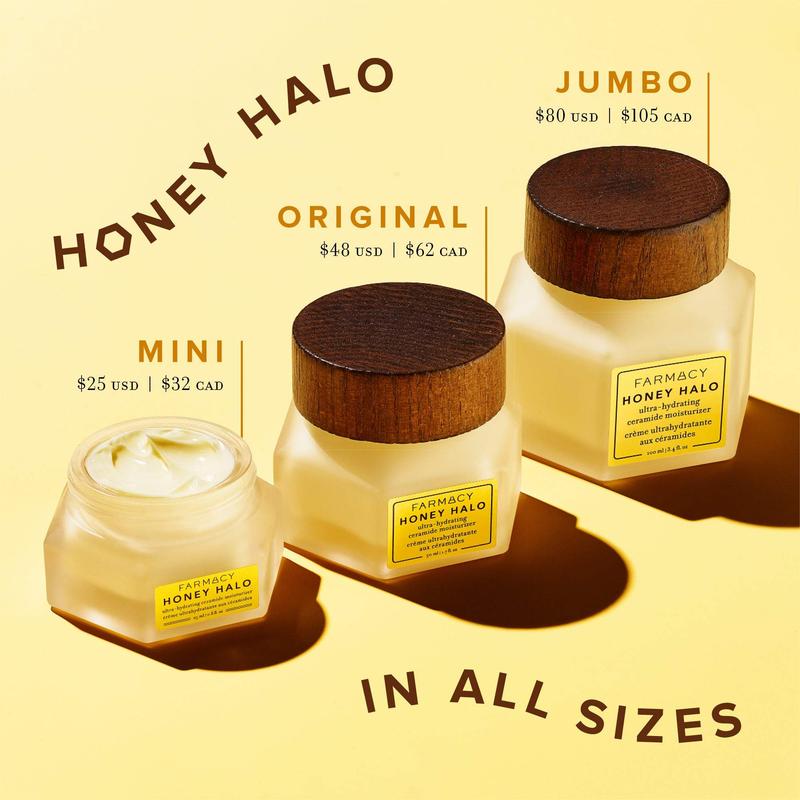 Honey Hydration Kit: Honey Halo, Honey Milk Essence, Honey Vanilla Lip Smoothie and free gift (Brighten Up 3% TXA) Toner