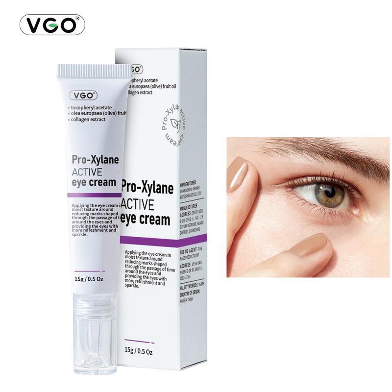 VGO-Pro-Xylane Anti-Wrinkle Eye Cream Women''s Glass Color Moisturzing Repair Fading dark circles Skin Care-Athe eyes  Einstein peptide cream Repair Law Patterns Hydroxide Hyaluronic Eye Cream Highlight the Week Bosen skincare products