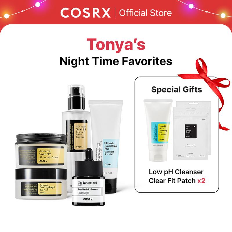 [COSRX OFFICIAL] Tonya's Nighttime Favorites with COSRX