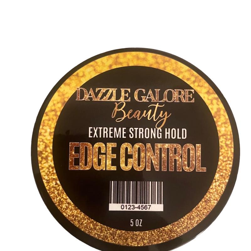 This viral edge control is now on ttshop!   Extreme strong hold edge control for sleek all day hold edges for all hair types relaxed to natural 4c hair Gel- w edge brush