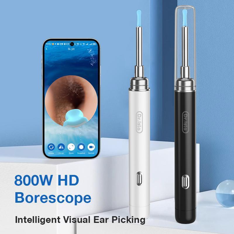 Portable Earwax Removal Kit, Ear Cleaner with Camera, Ear Wax Removal Tool, Ear Cleaning Kit, Earwax Removal Products for Adults