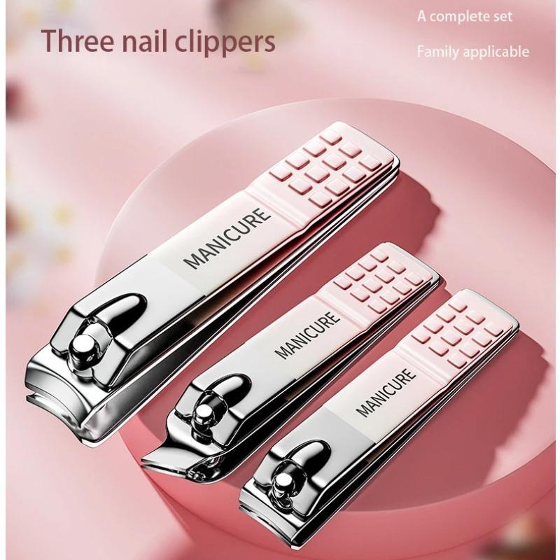 Manicure & Pedicure Tool Set, 1 Box Stainless Steel Manicure Tool with Storage Case, Professional Nail Care Tool for Home & Salon Use