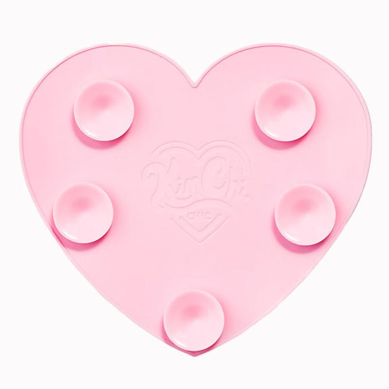 KimChi Chic Flawless Silicone Brush Cleansing Pad for Cosmetic Makeup Brushes, Deep Clean Realness, Lightweight and Compact