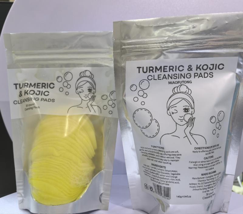 Turmeric & Kojic Acid Foaming Cleansing Pads