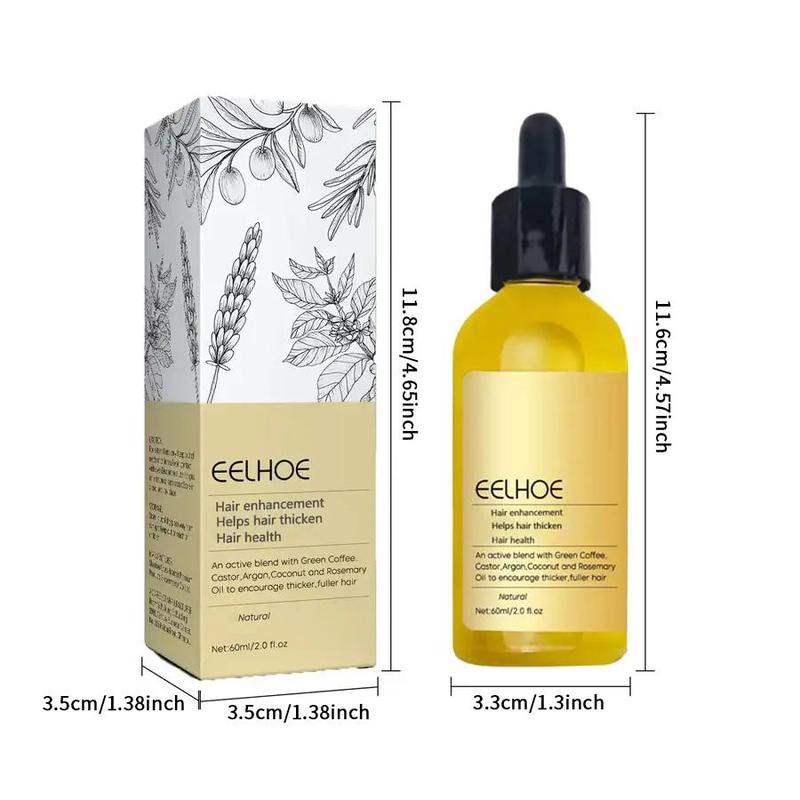 Rosemary Serum, Hair Oil Hair Mask Help Thicken and Strengthen Hair, Relieve Damaged and Dryness, Smoothing and Moisturizing Hair Care Oil, Haircare Products, Christmas Gift