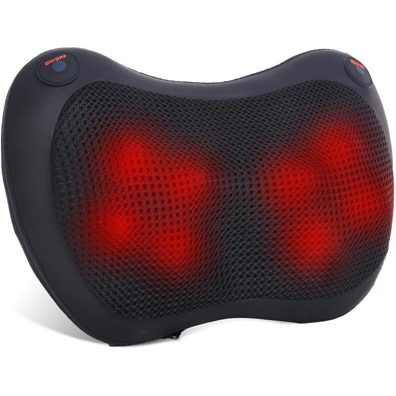 Back and Neck Massager with Heat,Shiatsu Neck Back Massager Pillow,3D Deep Massager for Whole Body Muscle at Home Car | Christmas gift