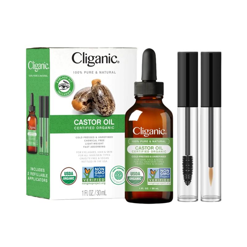 Organic Castor Oil (1 Oz) - Hydrating and Moisturizing Haircare Treatment