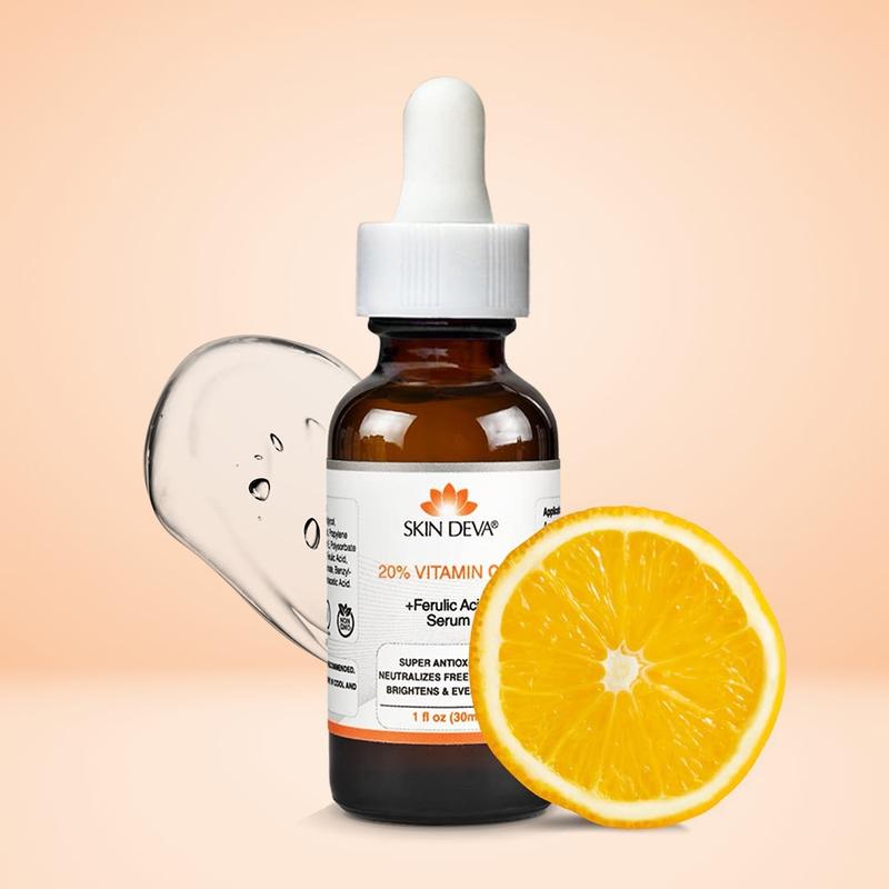 Skin Deva Vitamin C E Ferulic acid serum , All Skin Types Skincare Comfort