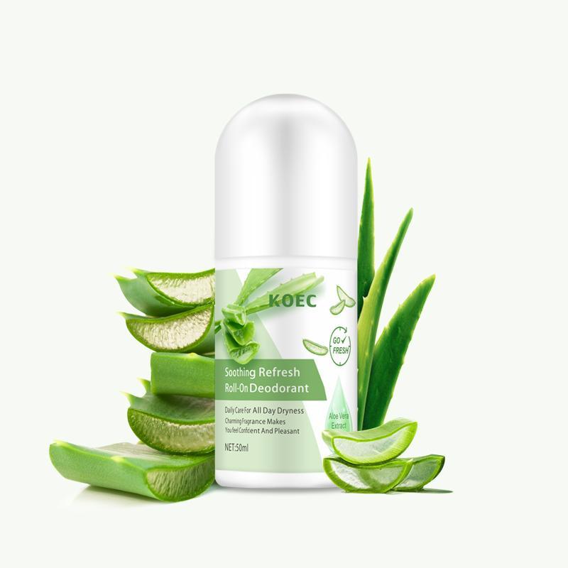 50ml Refresh Roll-on Deodorant, Natural Deodorant With Fresh Fragrance, Effective Protection Against Body Odour