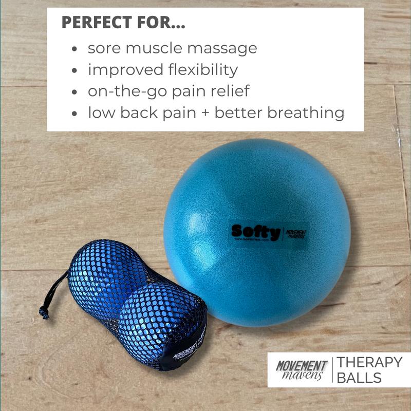 Movement Mavens Mini Kit for Pain Relief, Muscle Tension Release, and Improved Flexibility