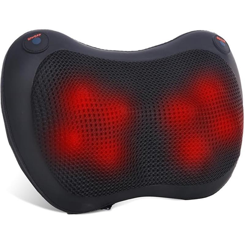 Back and Neck Massager with Heat,Shiatsu Neck Back Massager Pillow,3D Deep Massager for Whole Body Muscle at Home Car | Christmas gift