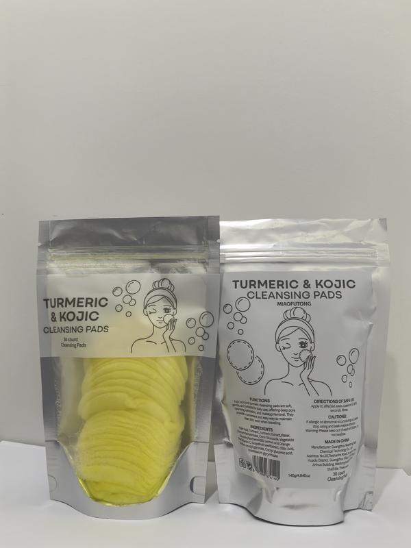 Turmeric & Kojic Acid Foaming Cleansing Pads