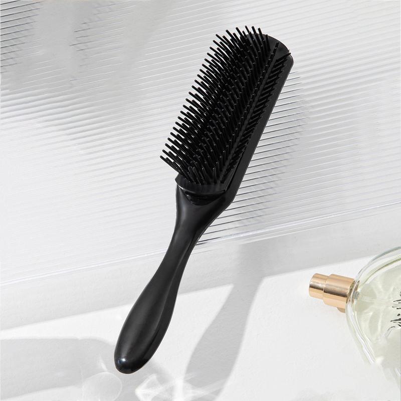 Detachable Design Hair Brush, Nine Row Comb Teeth Hair Comb, Hair Styling Comb for Women & Men