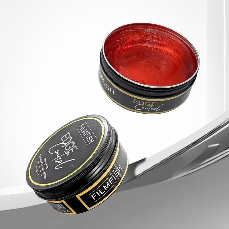 Edge Control Strong Hold Styling Wax & Gel for Defined Hair