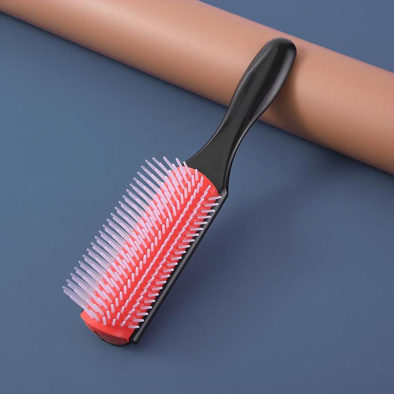 Detachable Design Hair Brush, Nine Row Comb Teeth Hair Comb, Hair Styling Comb for Women & Men