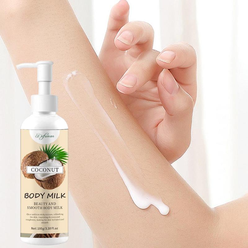 Coconut Body Milk, Moisturizing Body Lotion, Hydrating Body Care Product for Women & Men, Body Moisturizer Product for Daily Use