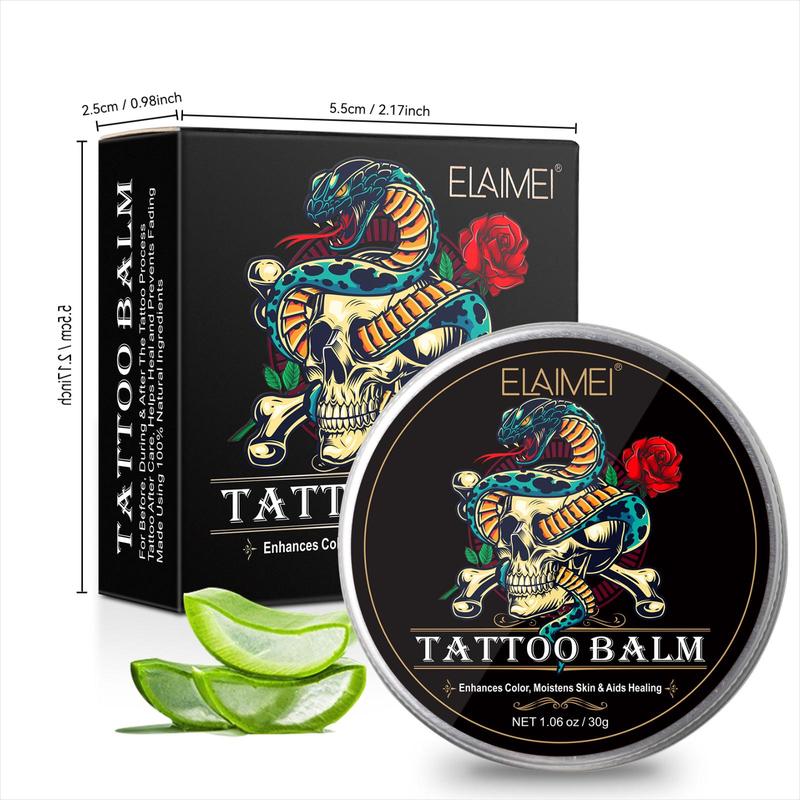 Tattoo Aftercare Balm, Tattoo Care Cream, Gentle Tattoo Balm, Tattoo Care Product, Body Care Product for Men & Women, Christmas Gift