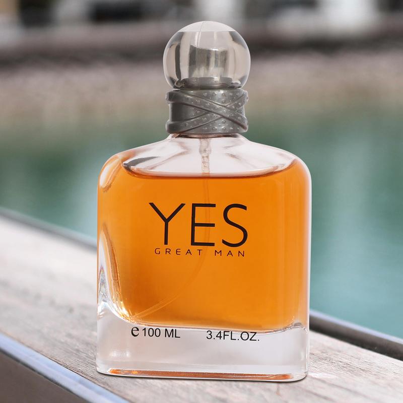 Yes Great Man Eau de Toilette Spray Cologne for Men 100ml 3.4fl.oz. - Fragrance for Men