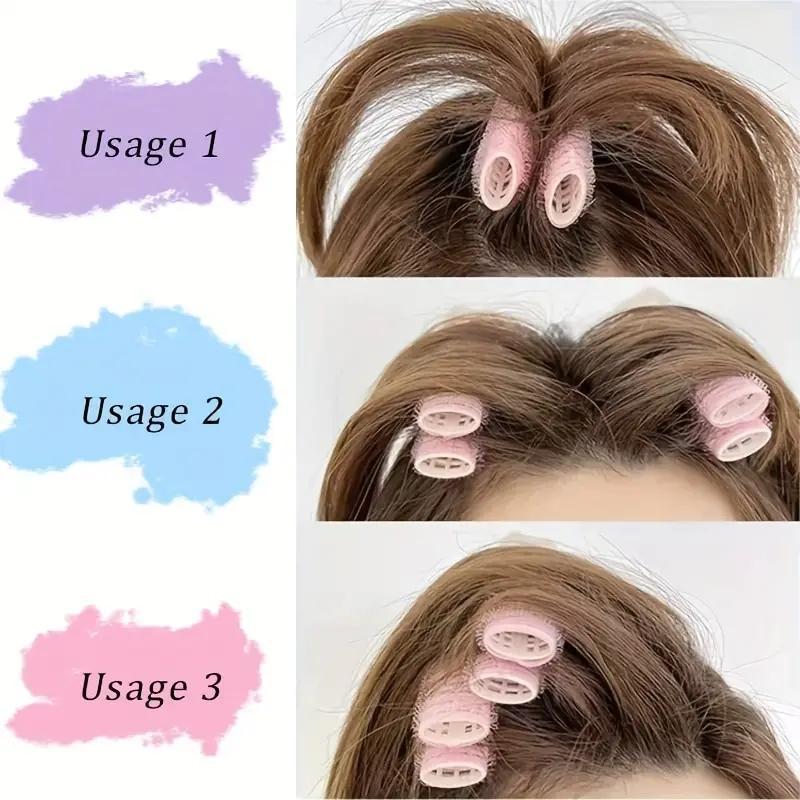 Diy Instant Hair Root Lift & Curling Clip, 8 Counts Magic Hair Clip Set, Professional Hair Styling Tools for Women & Girls