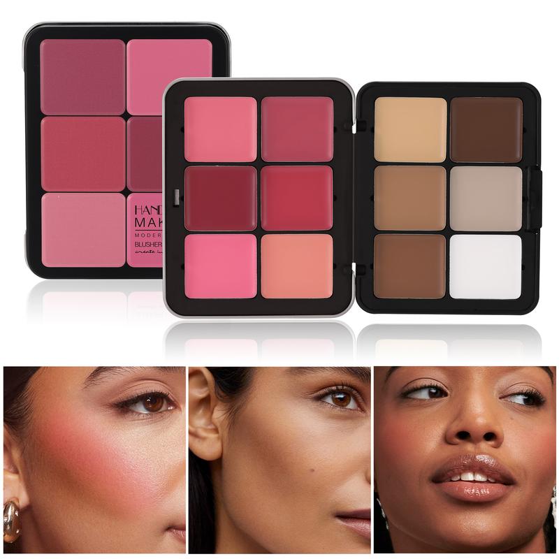 12-color iron box blush tray a multi-purpose concealer high-gloss contouring tray matte blush cream Makeup Cosmetic Makeup Cosmetic