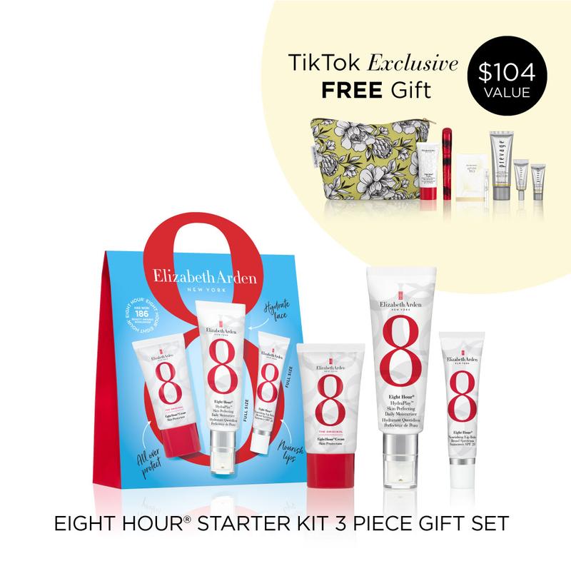 Eight Hour® Starter Kit 3 Piece Gift Set Cream Lightweight Skincare Daily Smoother