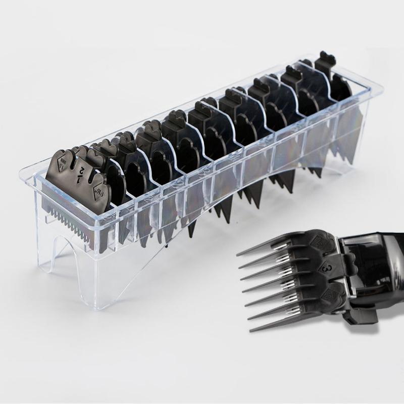 Hair Clipper Guide Comb, 10pcs set Multifunctional Electric Clipper Limit Combs for Gift, Professional Hair Styling Tool for Salon & Barber