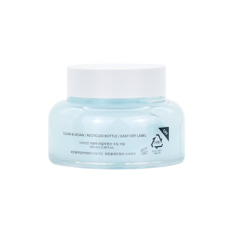 Torriden  Dive In Low Molecular Hyaluronic Acid Soothing Cream (100ml) Lightweight Moisturizer