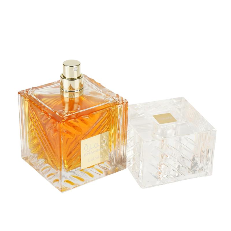 Lattafa Perfumes | Khamrah | Unisex Eau De Parfum 3.4 OZ (100ml) - Exotic Oriental - Spicy Fragrance