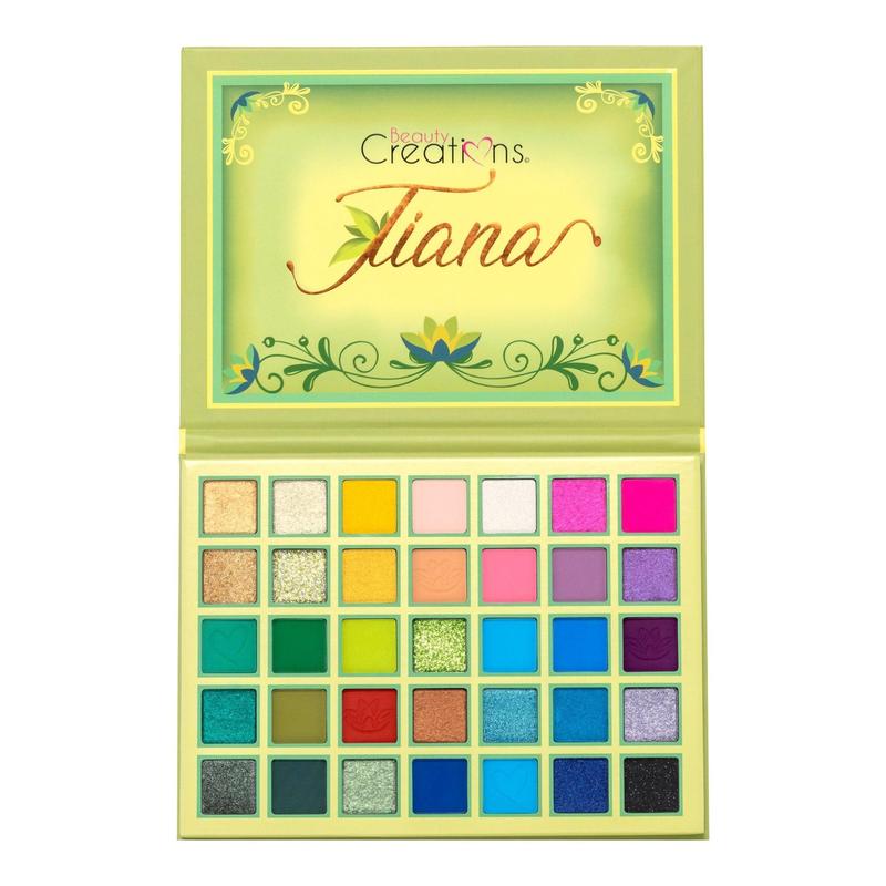 Beauty Creations Tiana Eyeshadow - Buttery Mattes, Pressed Shimmers, and Bright Glittery Shades - Cosmetic, Makeup dark winter palette