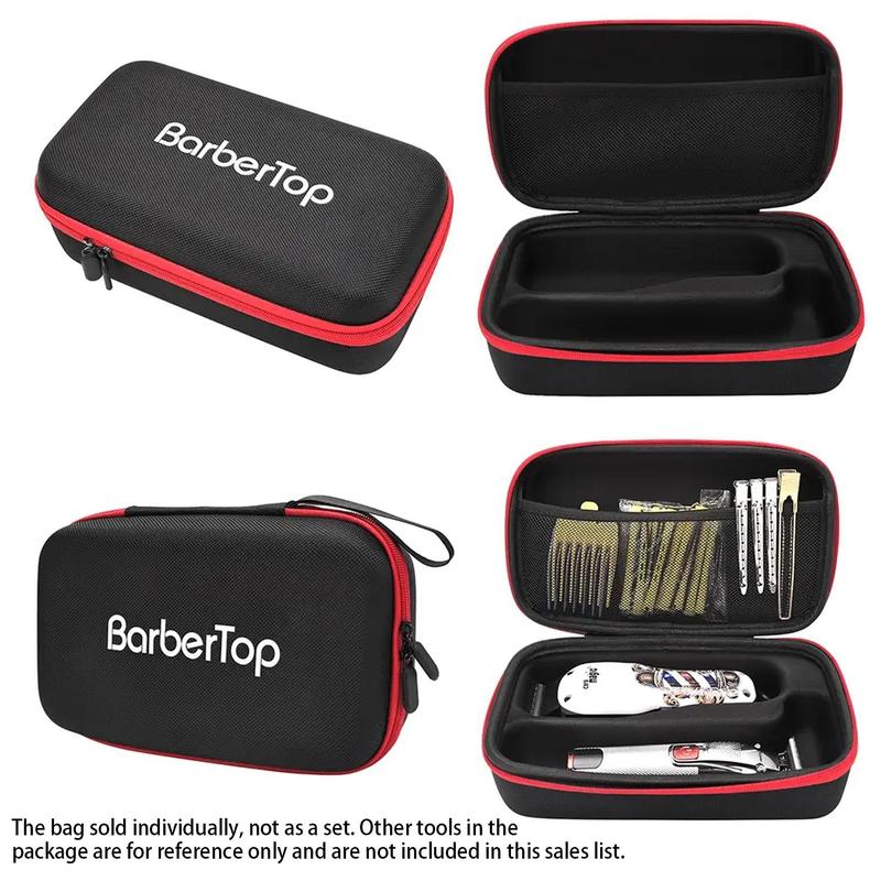 Portable Hair Clipper Storage Case, Waterproof Scissors Storage Bag without Tools, Multifunctional Organizer for Hair Styling Tools Barber