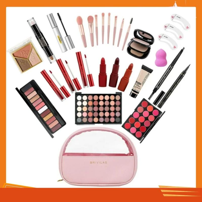 MISS ROSE All In One Makeup Kit ,Makeup Kit for Women Full Kit ,Multipurpose Women's Makeup Sets, Beginners and Professionals Alike, Easy to Carry