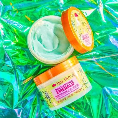 Tree Hut Enchanting Emerald Whipped Shea Body Butter - 8.4oz Body Care Scent Scent Fragrance Moisturizer Shea Butter Smooth Comfort Moisture Hydrating