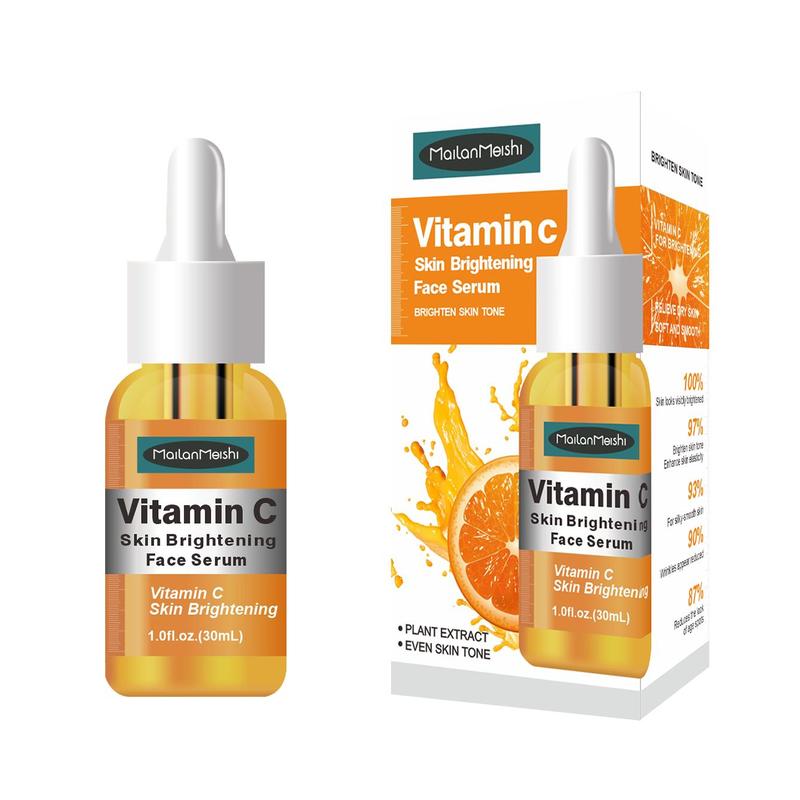 Vitamin C Serum, Deep Moisturizing & Soothing Skin Care Serum, Hydrating Facial Essence for Women & Men, Christmas Gift