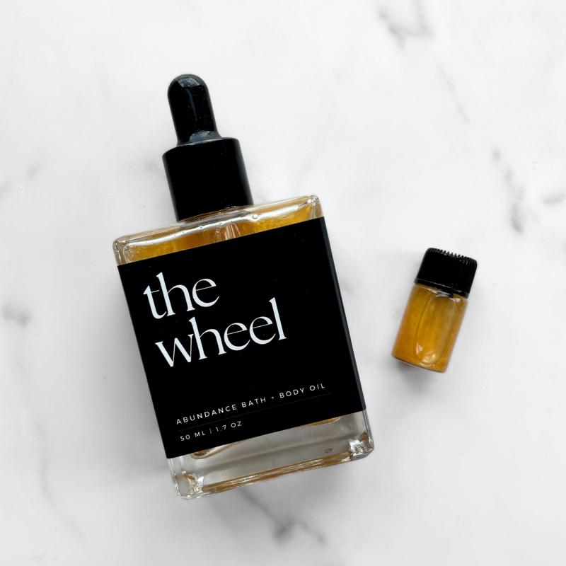 Witchy Bath & Body Oil Sample Set | Ritual Oils for Spell Work and Manifesting shimmer oil Body Care Acne