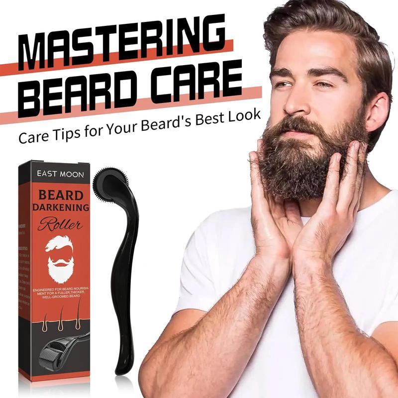 Professional Beard Roller, Hydrating & Nourishing Beard Care Rollers for Strengthening Beard, Personal Beard Care Products for Men