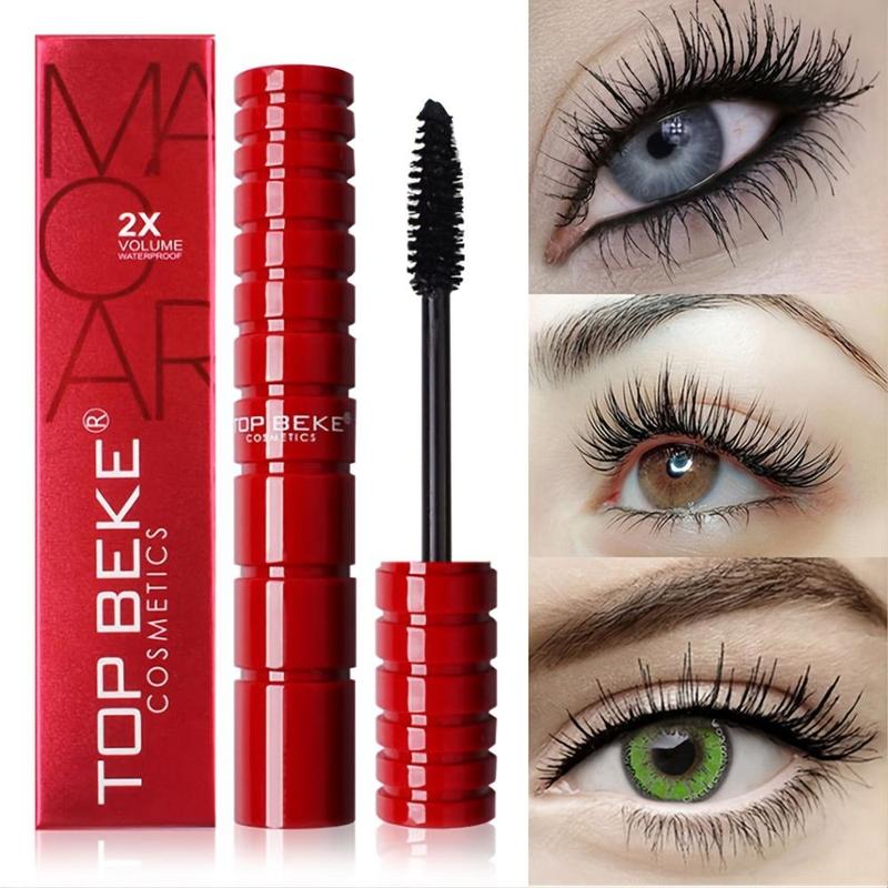 Waterproof Mascara, Natural Curl Eyelashes Mascara Stick, Long Lasting Quick Drying Eyelash Extensions Mascara, Volume Building Mascara, Lashes Lengthening Curling Eye Makeup Supplies