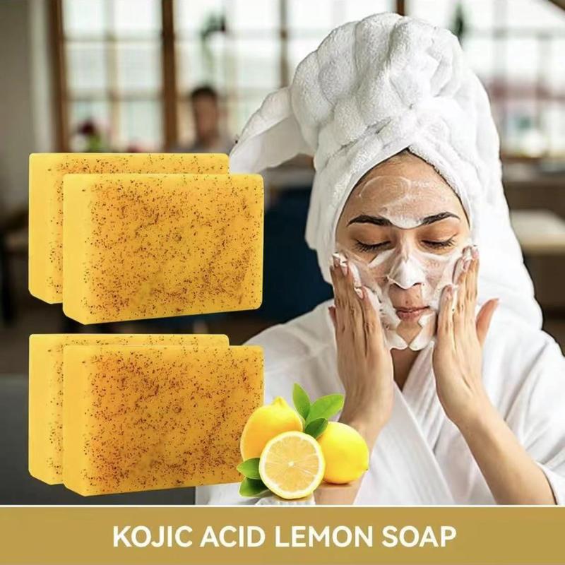 3PCS Lemon Turmeric & KojicAcid Brightening Soap