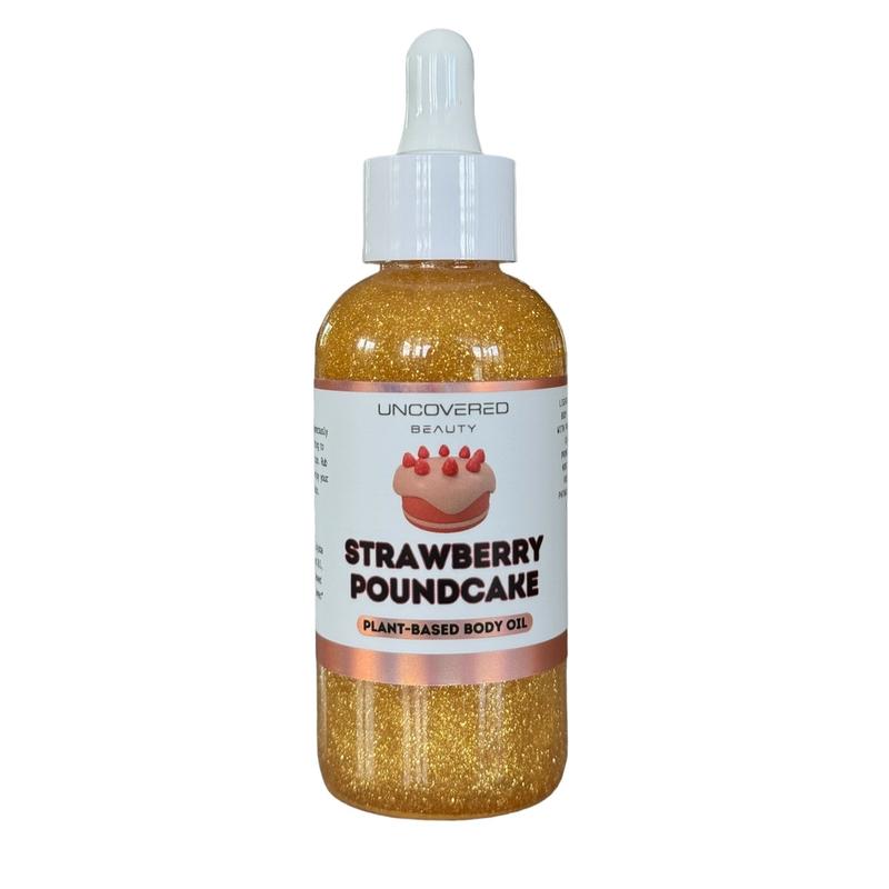 Strawberry Poundcake Plant-Based Moisturizing Body Oil