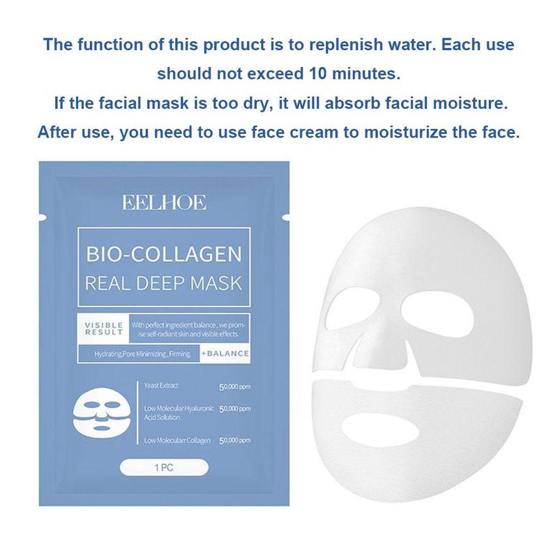 Collagen Face Mask, Hydrating Face Mask, Nourishing Face Mask, Moisturizing Face Mask, Face Masks for Women, Skin Care Products, Moisturizer for Face, Fall Gift