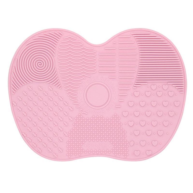 Comfort Silicone Makeup Brush Cleansing Mat, 1 3 Counts Cosmetic Brush Cleaning Pad with Suction Cup, Lightweight Makeup Brush Cleaning Pad, Makeup Cosmetic Tool for Women & Girls, Summer Gift, Christmas Gift