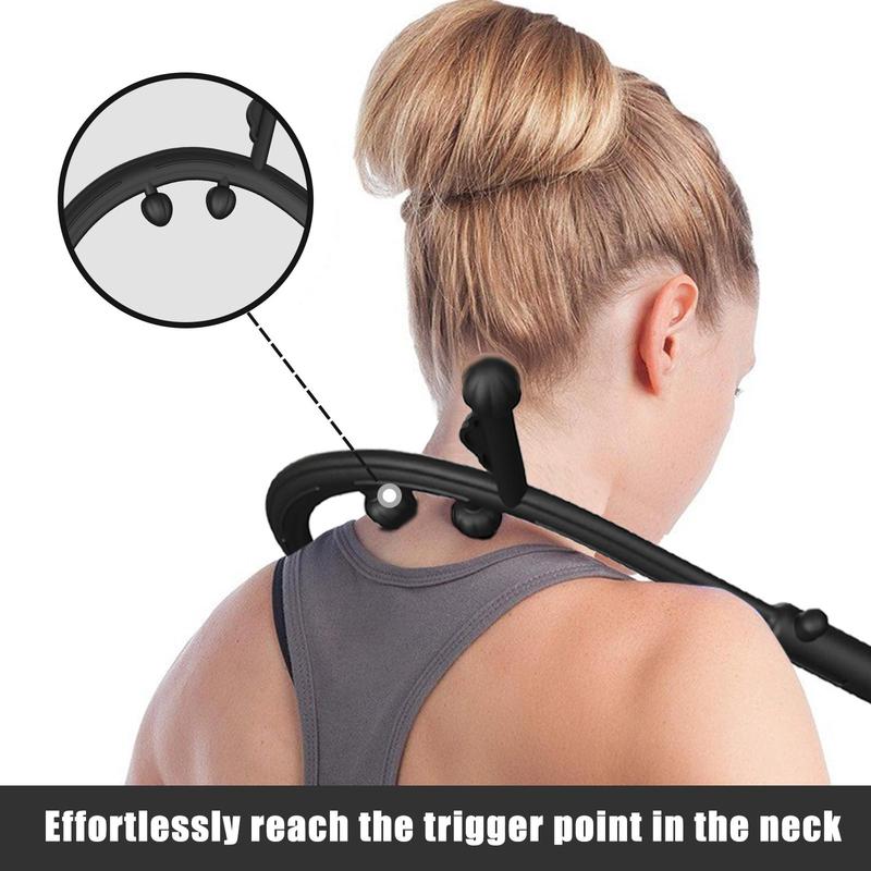 Manual Self-massage Tool, Lower Back Massager, Shoulder Massage Equipment, Myofascial Release Tool, Deep Muscle Massage Tool for Women & Men