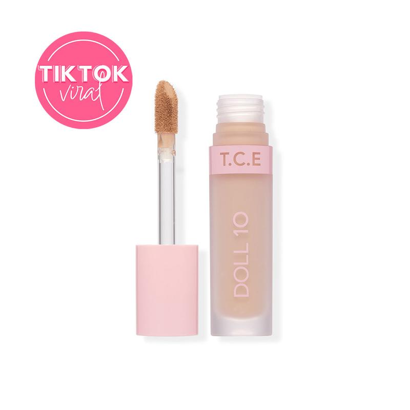 T.C.E Super Coverage Concealer With Peptides Makeup Aloe