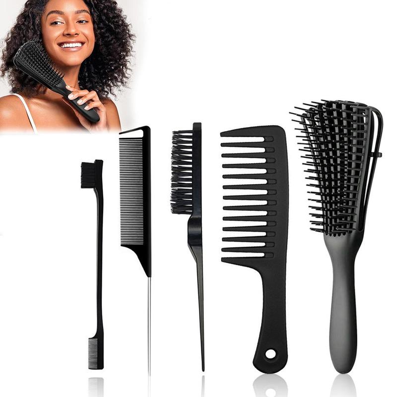 Hair Brush Set, Hair Detangling Brush, Scalp Massage Comb for Christmas Gift, Curly Hair Detangling Brush for Christmas, Hair Styling Tool for Women & Men