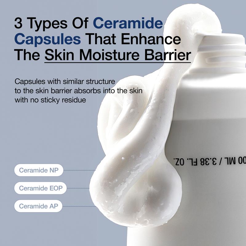 [Anua Official Shop] 3 Ceramide Panthenol Moisture Barrier Cream | Hyaluronic Acid, Non Comedogenic, Moisturizer, Korean Skin Care (100ml 3.38 fl.oz.)