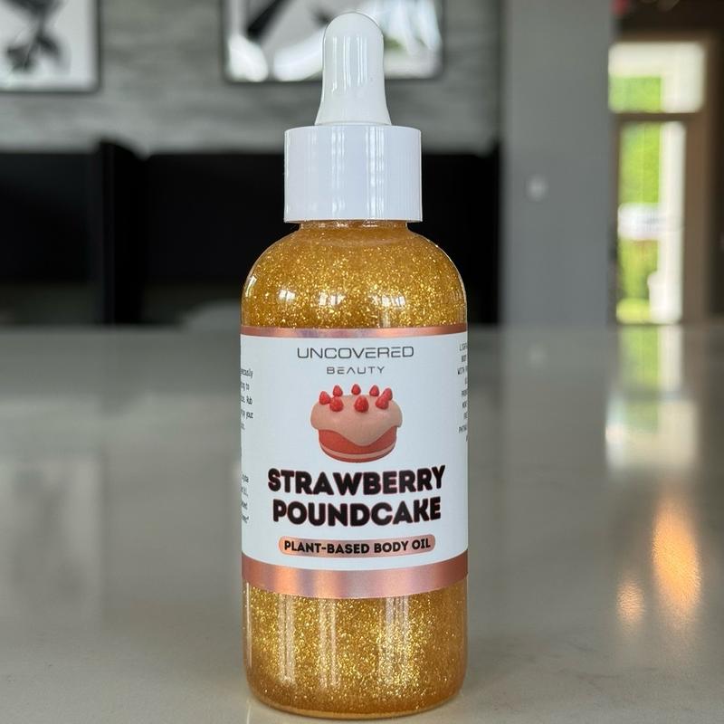 Strawberry Poundcake Plant-Based Moisturizing Body Oil