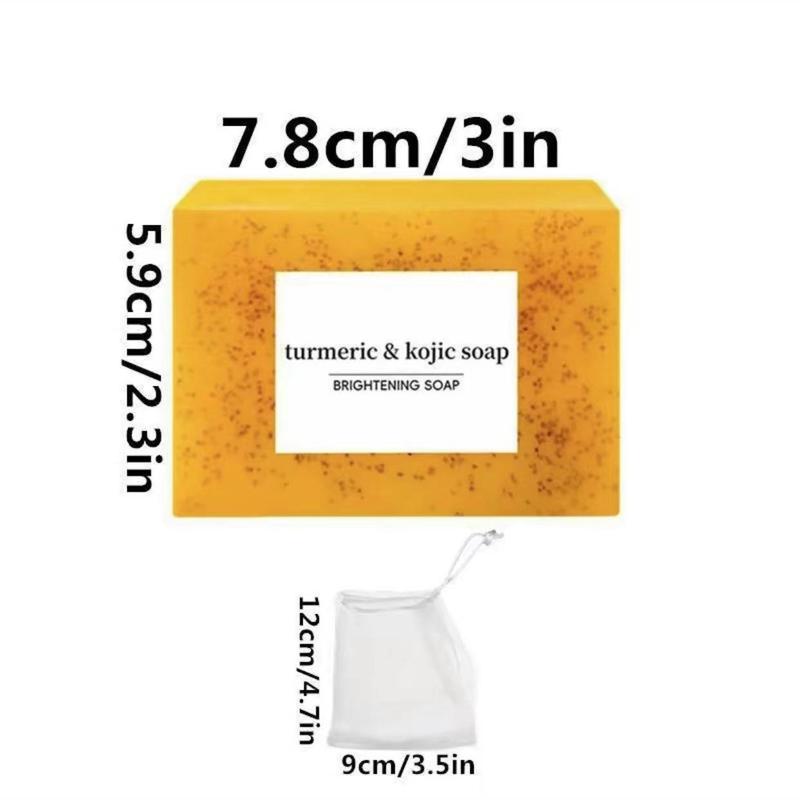 3PCS Lemon Turmeric & KojicAcid Brightening Soap