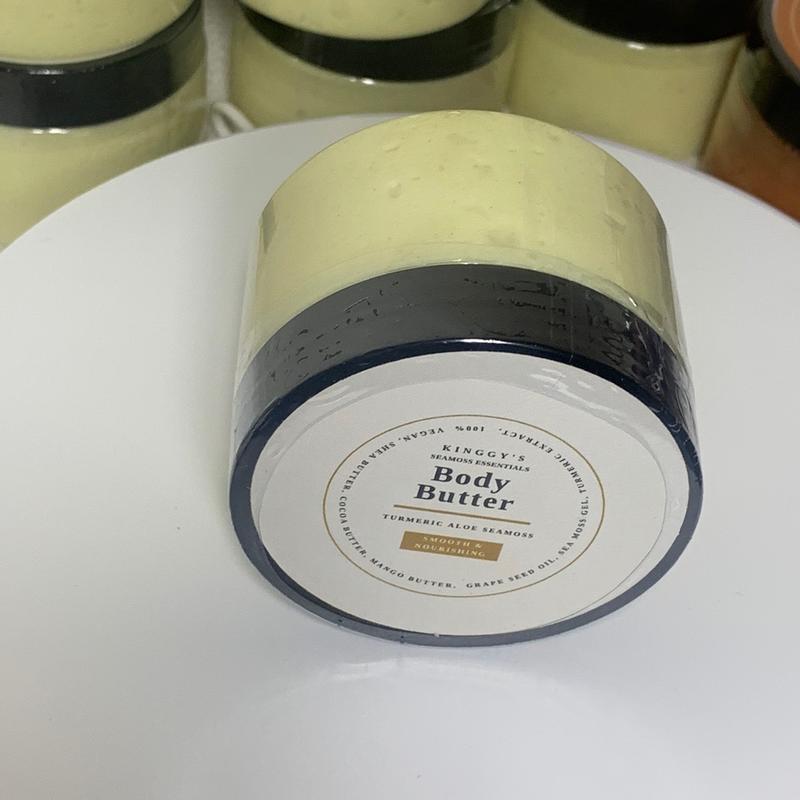 Sea Moss Body Butter - Hydrating and Soothing for Dry, Hyperpigmented, and Acne-Prone Skin - Body Care