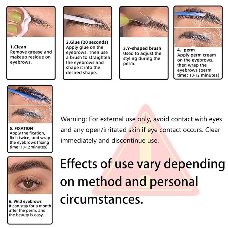 1 Box Eyelash & Eyebrow Perm Kit, Professional Makeup Kit For Women, Lash Lift Kit Private label Professional Brow Lift Lashlift Eyelash Lash Perm, Christmas Gift